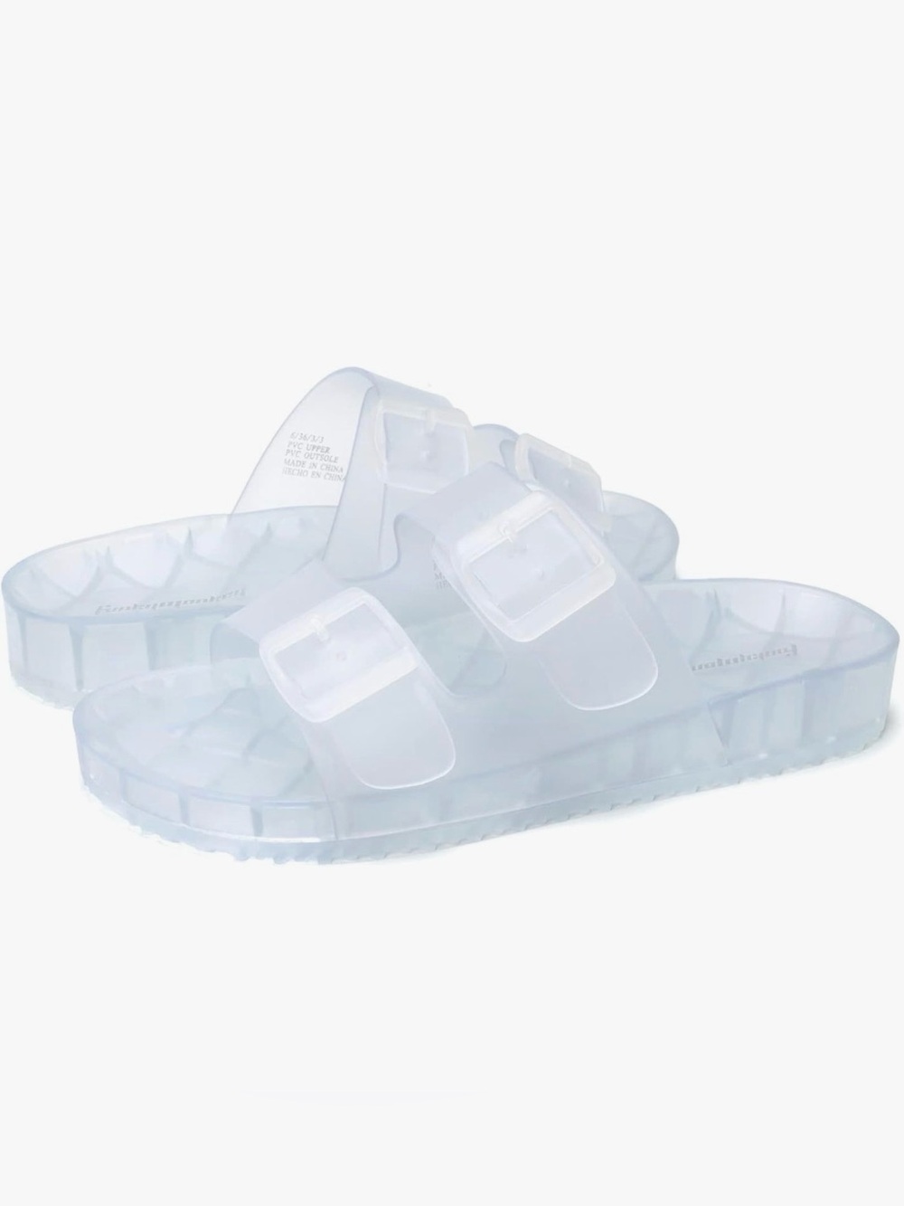 NIB Funkymonkey Clear Jelly Slides size 7